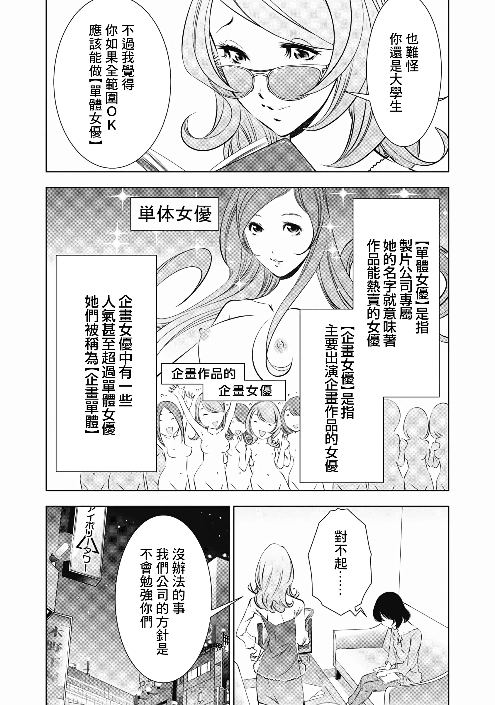 【R18禁免費中文成人H漫】一瞬之間 裸之業界物語 【免費A漫、禁漫、H漫】第四話 8